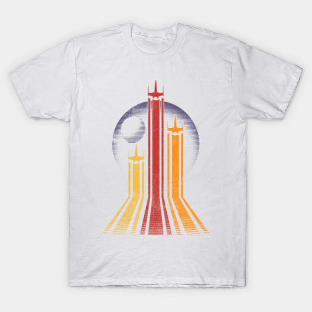 Retro Galactic T-Shirt-TOZ